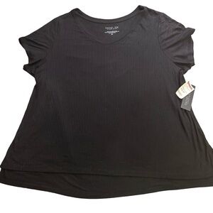 Rachel Zoe Charcoal Textured Top